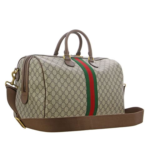 gucci men's roller luggage|gucci leather bag men.